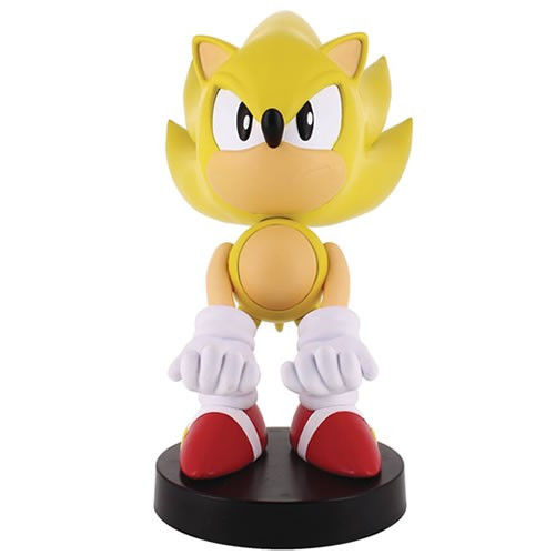 Exquisite Gaming - Cable Guys - Sonic The Hedgehog - Super Sonic Phone And Controller Holder