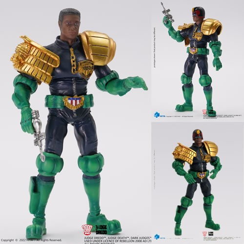 Hiya Toys - Judge Dredd Figures - 1/18 Scale Judge Giant Exclusive