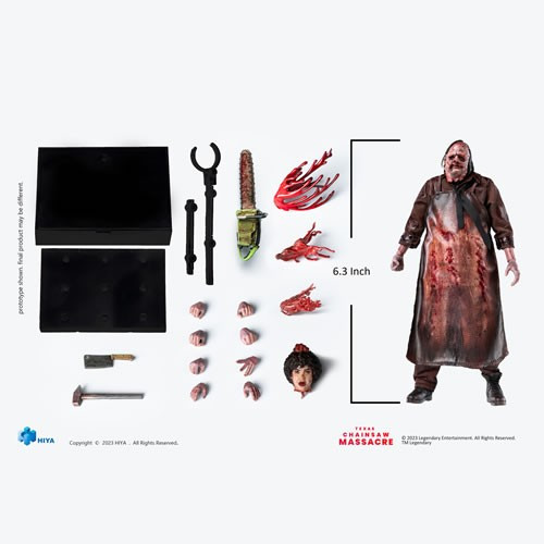 Hiya Toys - Exquisite Super Series Figures - Texas Chainsaw Massacre (2003 Movie) - 1/12 Scale Leatherface