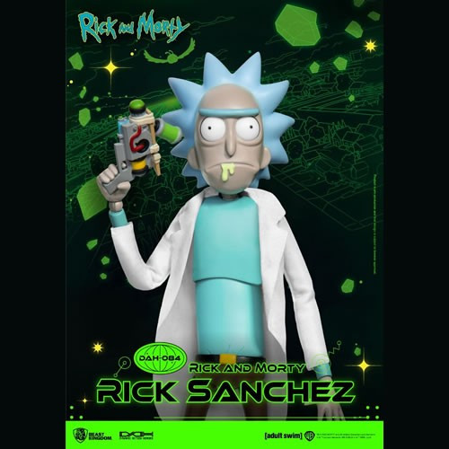 Beast Kingdom - Dynamic 8-ction Heroes Figures - Rick And Morty - DAH-084 Rick Sanchez