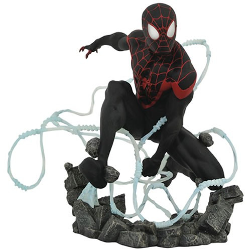 Dst - Premier Collection Statues - Marvel - Spider-Man Miles Morales Resin Statue