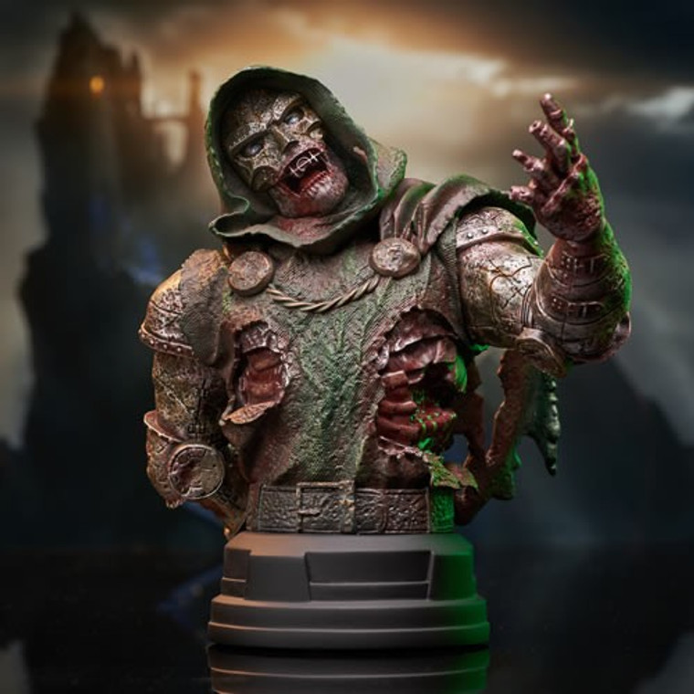 Gentle Giant Studios - Marvel Mini Busts - Zombie Dr Doom (NYCC 2021 Exclusive) Gentle Giant Studios - Marvel Mini Busts - Zombie Dr Doom (NYCC 2021 Exclusive)