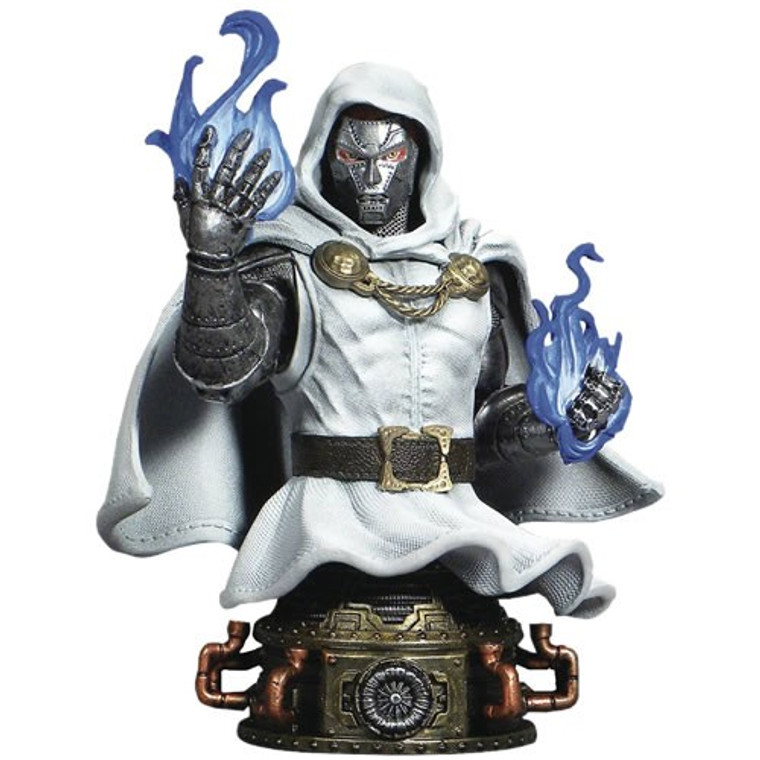 Dst - Marvel Mini Busts - White Armor Dr Doom (DCD 40th Anniversary Exclusive) Dst - Marvel Mini Busts - White Armor Dr Doom (DCD 40th Anniversary Exclusive)