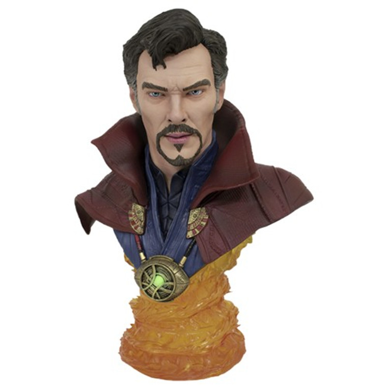 Dst - Legends In 3D Busts - Marvel - Doctor Strange In The Multiverse Of Madness - 1/2 Scale Dr. Strange Dst - Legends In 3D Busts - Marvel - Doctor Strange In The Multiverse Of Madness - 1/2 Scale Dr. Strange