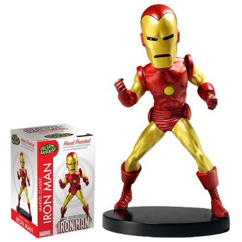 Neca - Head Knockers Figures - Marvel - Classic Iron-Man
