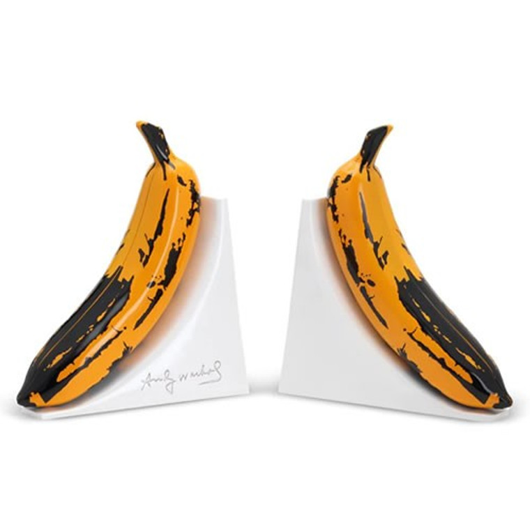 Kidrobot - Bookends - Andy Warhol - 9.5" Resin Yellow Banana Bookends Kidrobot - Bookends - Andy Warhol - 9.5" Resin Yellow Banana Bookends