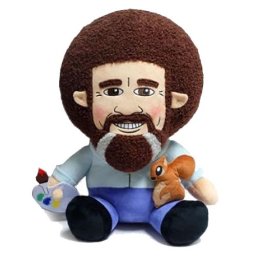 Kidrobot - HugMe Plush - Bob Ross - 16" Bob Ross