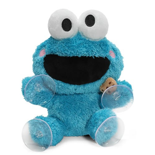 Kidrobot - Window Clinger Plush - Sesame Street - 8" Cookie Monster