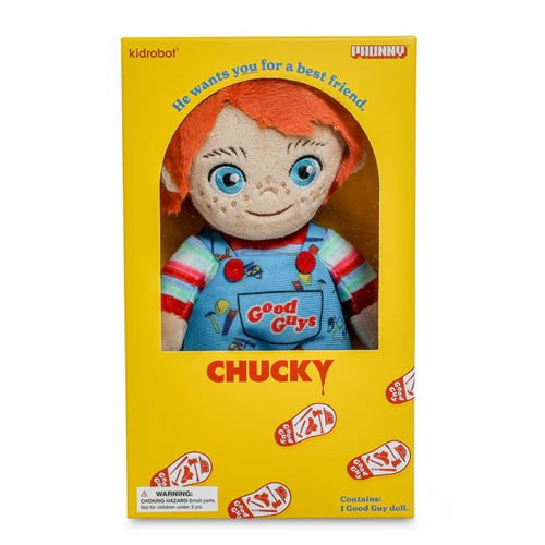Kidrobot - Phunny Plush - Child's Play 2 - 8" Good Guy Chucky Standing Phunny Plush In Box