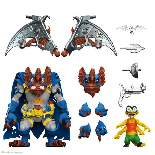 Super7 - S7 ULTIMATES! Figures - TMNT - W09 - Wingnut & Screwloose