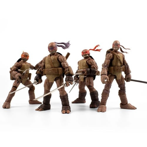 The Loyal Subjects - BST AXN Best Action Figures - TMNT - IDW Comics - 5" Zombie Turtles 4-Pack