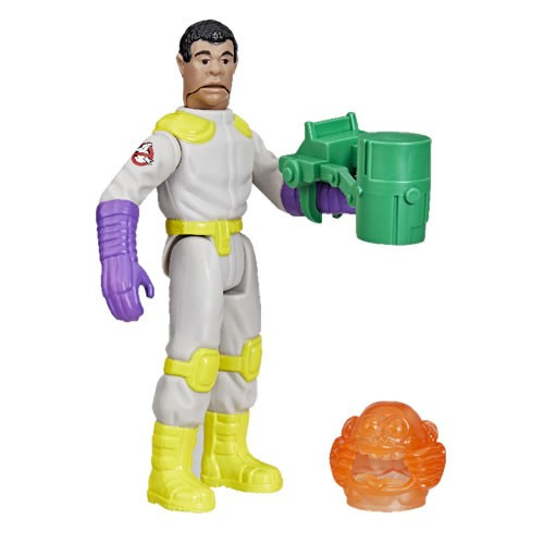 Hasbro Inc - The Real Ghostbusters Figures - Kenner Classics - Fright Features Winston Zeddemore & Ghost - 5X00 - 12 Pack