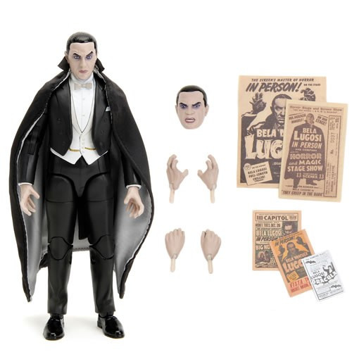 Jada Toys, Inc - Jada Articulated Plastic Figures - Universal Monsters - 6" Dracula - 12 Pack