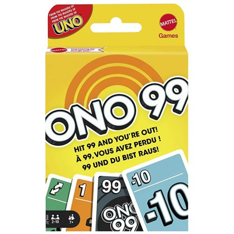 Mattel - Card Games - ONO 99 - 12 Pack Mattel - Card Games - ONO 99 - 12 Pack