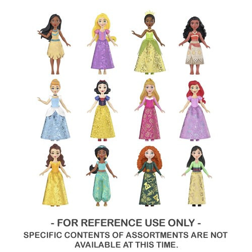 Mattel - Disney Princess Dolls - Core Small Doll Assortment - 12 Pack