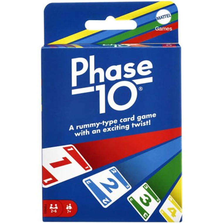Mattel - Card Games - Phase 10 - 12 Pack Mattel - Card Games - Phase 10 - 12 Pack
