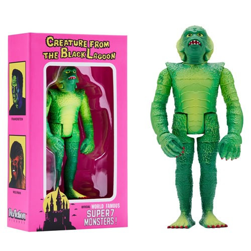Super7 - Reaction Figures - Universal Monsters - "Super" Creature (Wide Sculpt) - 12 Pack