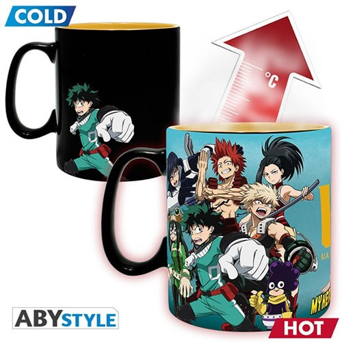 Abysse America - Drinkware - My Hero Academia - Heat Change Group Mug - 2 Pack