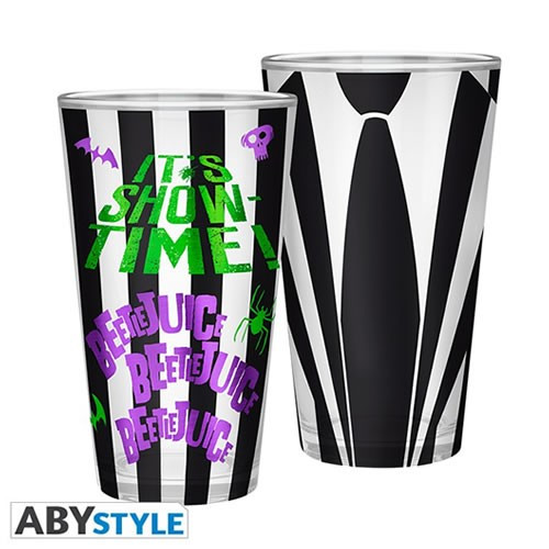 Abysse America - Drinkware - Beetlejuice - Beetlejuice Suit Large Glass - 2 Pack