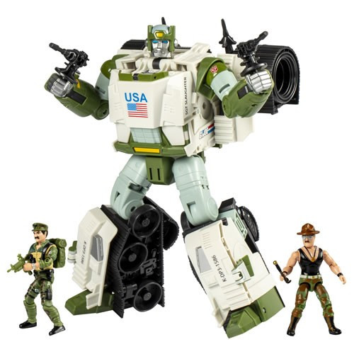 Hasbro Inc - Transformers Gen Collab Figures - G.I. Joe x Transformers Mash-Up - Autobot Kup Triple T - 5L00 - 2 Pack