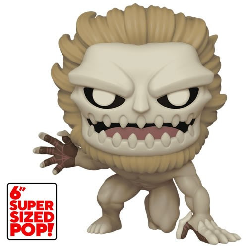 Funko - Pop! Animation - Attack On Titan - 6" Super Sized Jaw Titan - 3 Pack