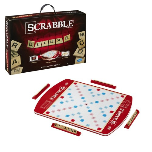 Hasbro Inc - Boardgame - Scrabble Deluxe - 3 Pack