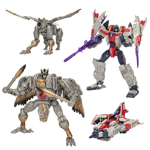 Hasbro Inc - Transformers Gen Legacy Evolution Figures - Voyager Class - Assortment - 5L08 - 3 Pack