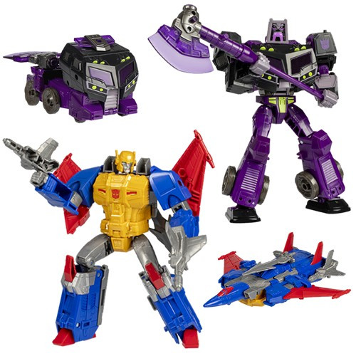 Hasbro Inc - Transformers Gen Legacy United Figures - Voyager Class - Assortment - 5L0A - 3 Pack