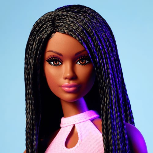 Mattel - Barbie Signature Dolls - Barbie Looks - #21 Black Braids And Modern Y2K Fashion - 3 Pack