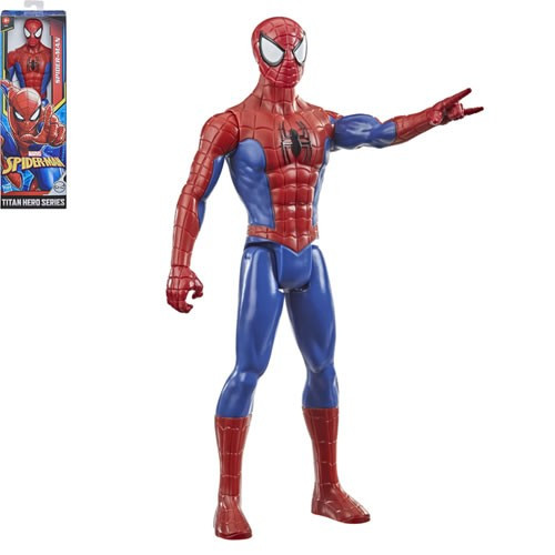 Hasbro Inc - Spider-Man Figures - 12" Titan Hero Series - Spider-Man - 5L22 - 4 Pack