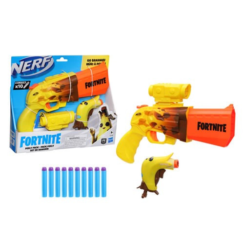 Hasbro Inc - Fortnite Roleplay - Nerf - Peely Pack - 2210 - 4 Pack