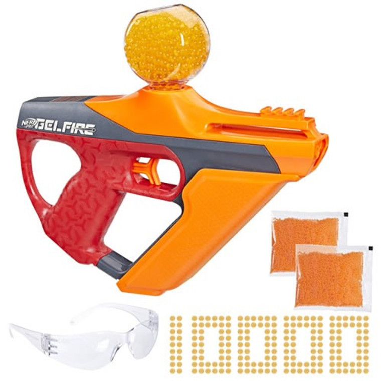 Hasbro Inc - Nerf Pro - Gelfire Uproar Full Auto Blaster - USA1 - 4 Pack