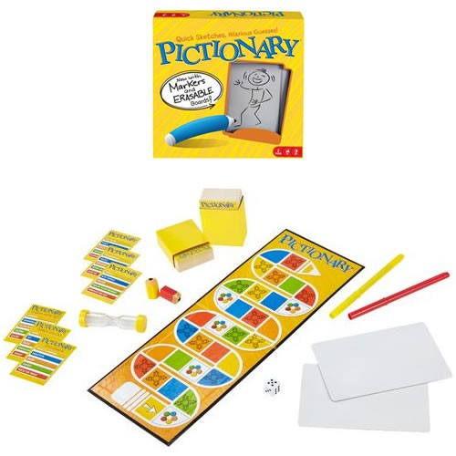 Mattel - Games - Pictionary - 4 Pack