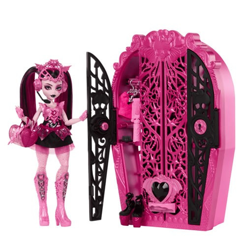 Mattel - Monster High Dolls - Skulltimate Secrets - Draculaura - 4 Pack