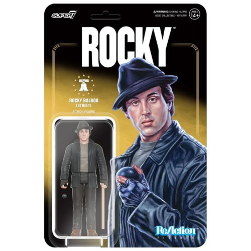 Super7 - ReAction Figures - Rocky I - W03 - Rocky (Street) - 4 Pack