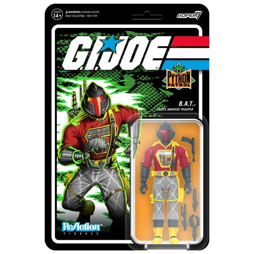 Super7 - Reaction Figures - G.I. Joe - W06 - Python Patrol Cobra B.A.T. - 4 Pack
