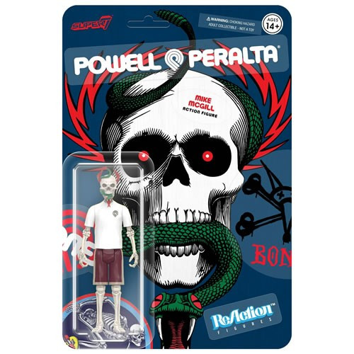 Super7 - ReAction Figures - Powell-Peralta - Wave 05 - Mike Mcgill (Mt. Trashmore '85) - 4 Pack
