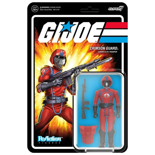 Super7 - Reaction Figures - G.I. Joe - W07 - Crimson Guard - 4 Pack