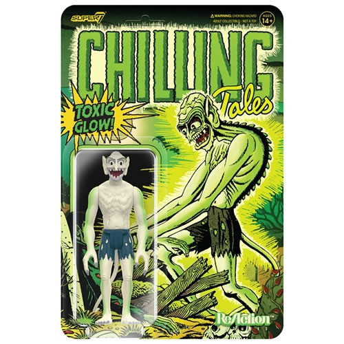 Super7 - ReAction Figures - Pre-Code Horror - W03 - Chilling Tales - Graveyard Ghoul (Glow) - 4 Pack