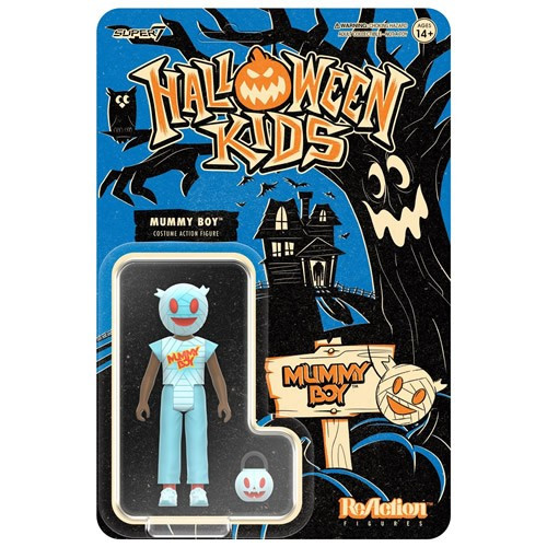 Super7 - ReAction Figures - Halloween Kids - Mummy Boy (Super7) - 4 Pack