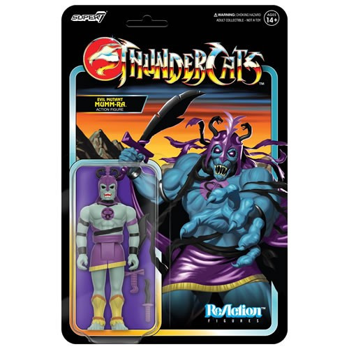 Super7 - ReAction Figures - Thundercats - W06 - Mumm-Ra (Evil Mutant) - 4 Pack
