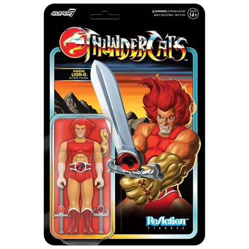 Super7 - ReAction Figures - Thundercats - W06 - Mirror Lion-O - 4 Pack