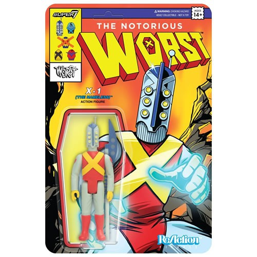 Super7 - ReAction Figures - The Worst - W05 - Mutant Team - X1 (The Nameless) (SDCC 2024 Exclusive) - 4 Pack