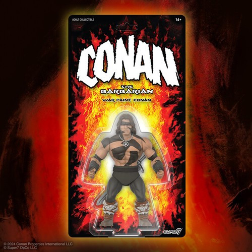 Super7 - S7 Vintage Figures - W02 - Conan The Barbarian - Conan (War Paint) - 4 Pack