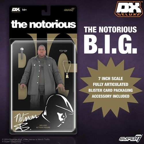Super7 - S7 DX Deluxe Figures - Notorious B.I.G. - 7" Scale Biggie - 4 Pack