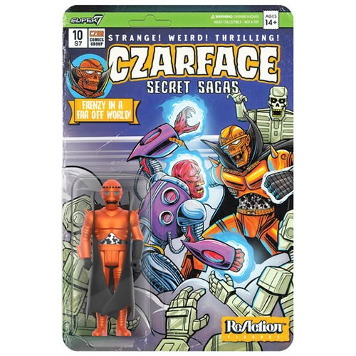 Super7 - ReAction Figures - Czarface - W11 - Czarface (Orange & Black) - 4 Pack