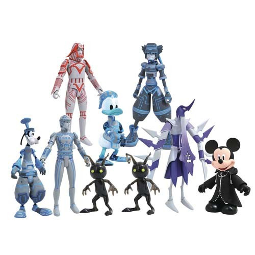 Dst - Kingdom Hearts Select Figures - Series 03 - Assortment - 6 Pack