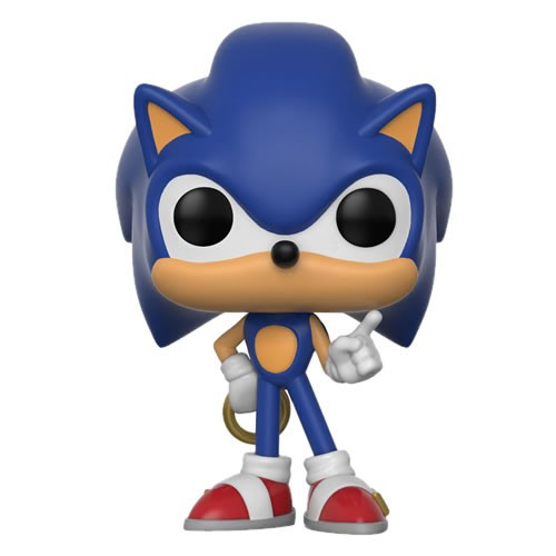 Funko - Pop! Games - Sonic The Hedgehog - Sonic w/ Gold Ring - 6 Pack