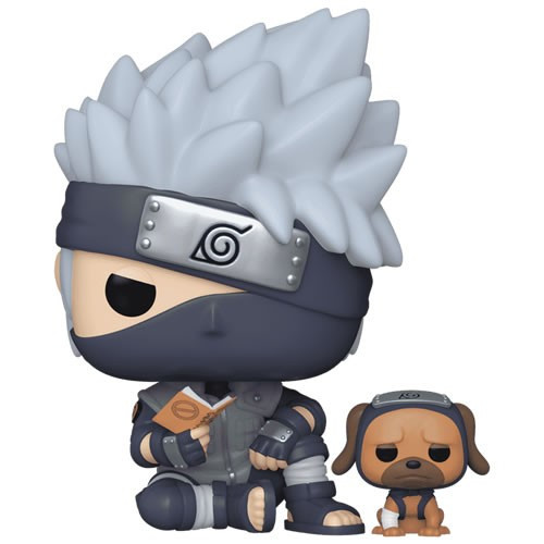 Funko - Pop! Animation - Naruto: Shippuden - Kakashi Hatake w/ Pakkun (Exclusive) - 6 Pack