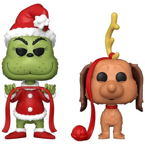 Funko - Pop! Books Deluxe - How The Grinch Stole Christmas - Grinch w/ Max 2-Pack - 6 Pack